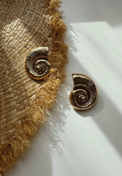 Серьги Ammonite Gold