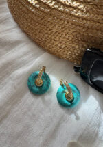 Серьги Turquoise Orbit