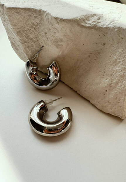 Серьги Sculpt Drop