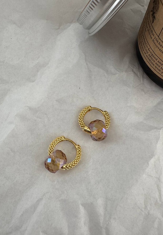 серьги с кристаллами Swarovski