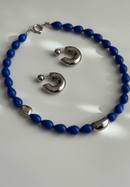 колье из Майорки Electric Blue